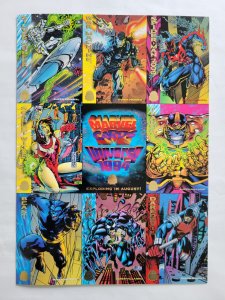 Marvel Univers Cards 9 card promo sheet (1994)