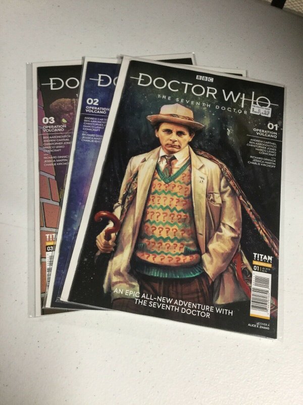 Doctor Who 1-3 Nm Near Mint Seventh Doctor Titan Comics