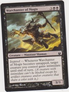 Magic the Gathering: Born of the Gods: Warchanter of Mogis