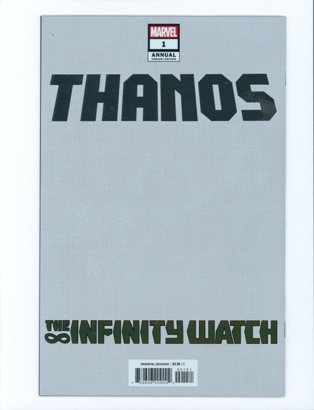 Thanos Annual #1 Foil Variant