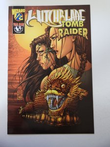 Witchblade/Tomb Raider #1/2 Wizard Exclusive W/COA VF/NM Condition