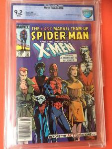 MARVEL TEAM-UP #150 / CBCS GRADED 9.2 / X-MEN-THE  LAST TEAM-UP