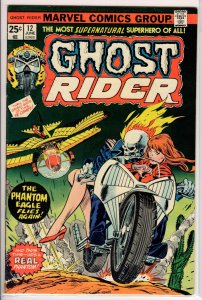 Ghost Rider #12 Regular Edition (1975) 6.5 FN+