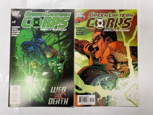 4 DC comic books Green Lantern Corps #5 47 Lantern Corps Recharge #2 3 85 KM19