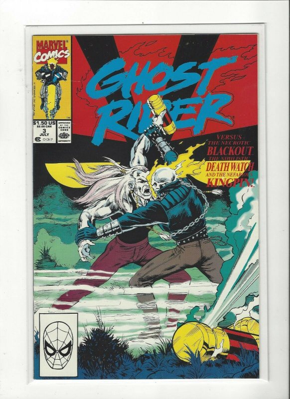 Ghost Rider (1990 series) #3 NM Near Mint condition. Marvel comics