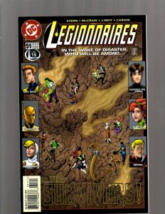 Lot Of 12 Legionnaires DC Comic Books # 48 49 50 51 52 53 54 55 56 57 58 59 GK34