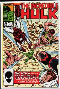 The Incredible Hulk #316 (1986) Hulk