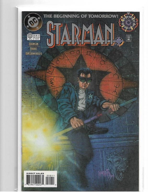 STARMAN #0 (1994) - NM - DC COMICS ZERO HOUR 1ST APPEARANCE OF JACK KNIGHT! 