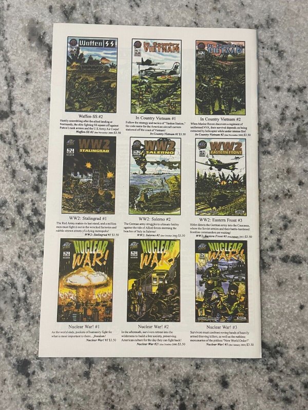 Waffen SS # 1 NM New England Comics Comic Book 1st Print World War 2 7 J821