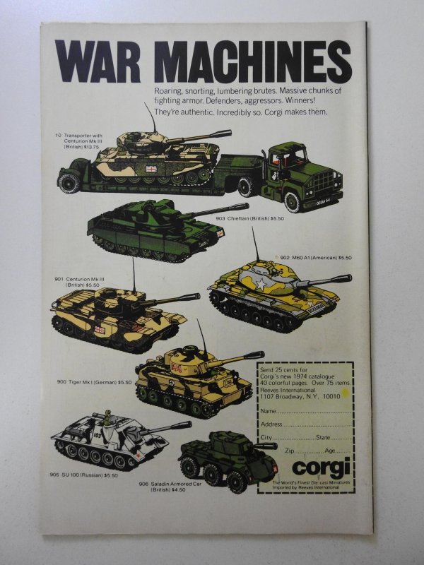 Weird War Tales #35 (1975) Fine Condition!