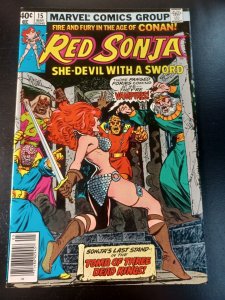 Red Sonja #15 VF- Marvel Comics c213