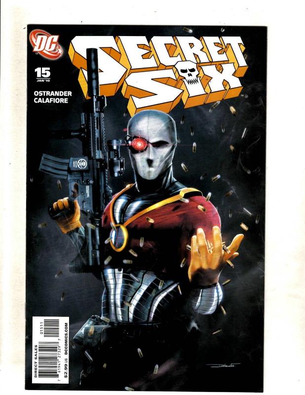 Lot Of 10 Secret Six DC Comic Books # 11 12 13 14 15 16 17 18 19 20 Batman CJ8