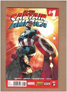 All-New Captain America #1 Marvel Comics 2015 Sam Wilson Rick Remender NM- 9.2