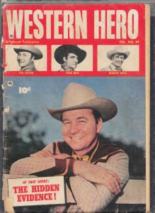 Western Hero #99 (1951) Tex Ritter