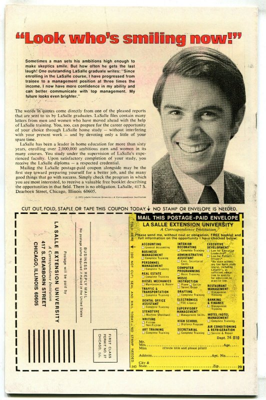 WARLOCK #12 - A TROLLISH TALE! - (8.0) 1976 