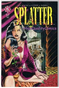 SPLATTER #1, VF+, Tim Vigil, Northstar, Vampire, 1991, more Horror  in store