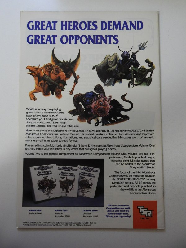 The Uncanny X-Men #252 (1989) VF Condition