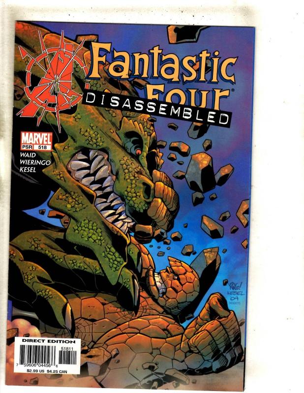 10 Fantastic Four Marvel Comics # 515 516 517 518 519 520 521 522 523 524 J360