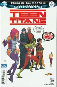 Teen Titans # 9 Cover A NM DC Rebirth 2016 Series [H2]