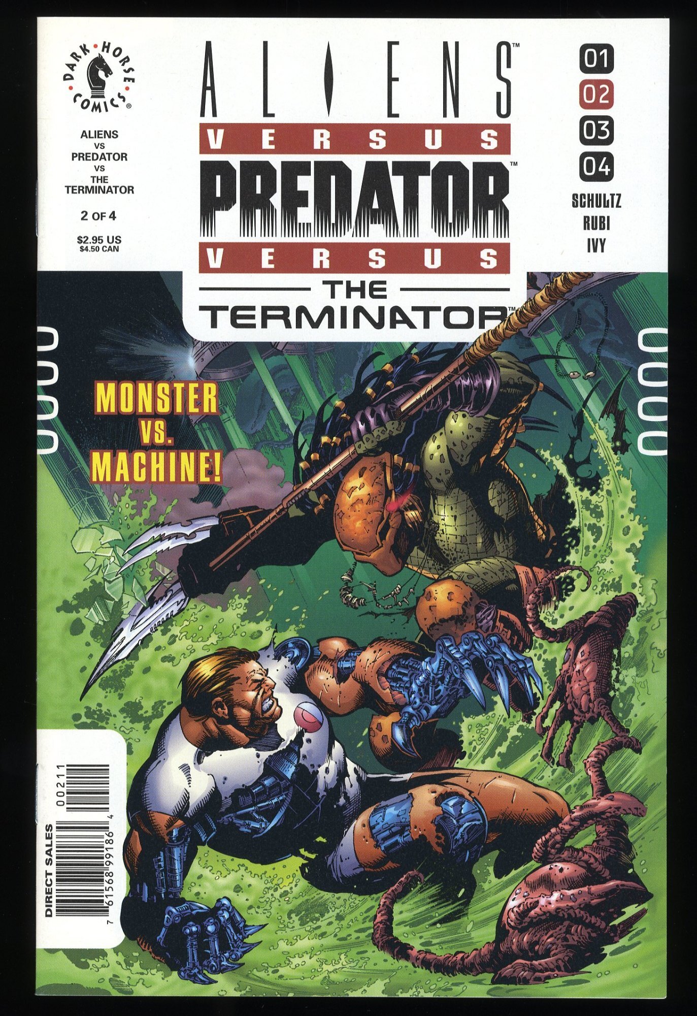 ALIENS VS PREDATOR - #2 CLASSIC BOOK (1990 - VF+/NM) – TURBO COMICS