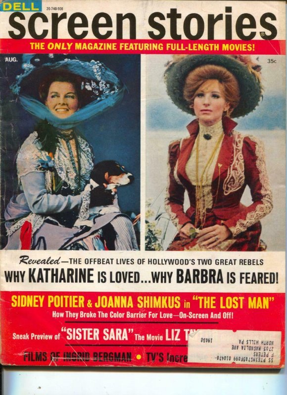 Screen Stories-Katherine Hepburn-Barbra Streisand-Clint Eastwood-Gregory Peck...