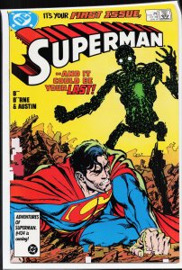 Superman #1 Direct Edition (1987) Superman