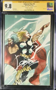 Immortal Thor (2024) #15 (CGC 9.8 SS) Signed  Pablo Lobos Villalobos Census= 1