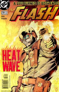 Flash (2nd Series) #218 FN ; DC | Geoff Johns Heat Wave