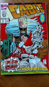 Cable Blood and Metal #2 (Marvel, 1992) Condition: NM+