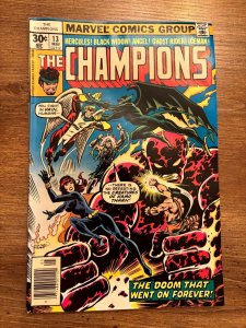 Champions # 13 FN/VF Marvel Comic Book Ghost Rider Angel Black Widow 11 J269