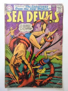 Sea Devils #18 (1964) GD Condition Moisture damage