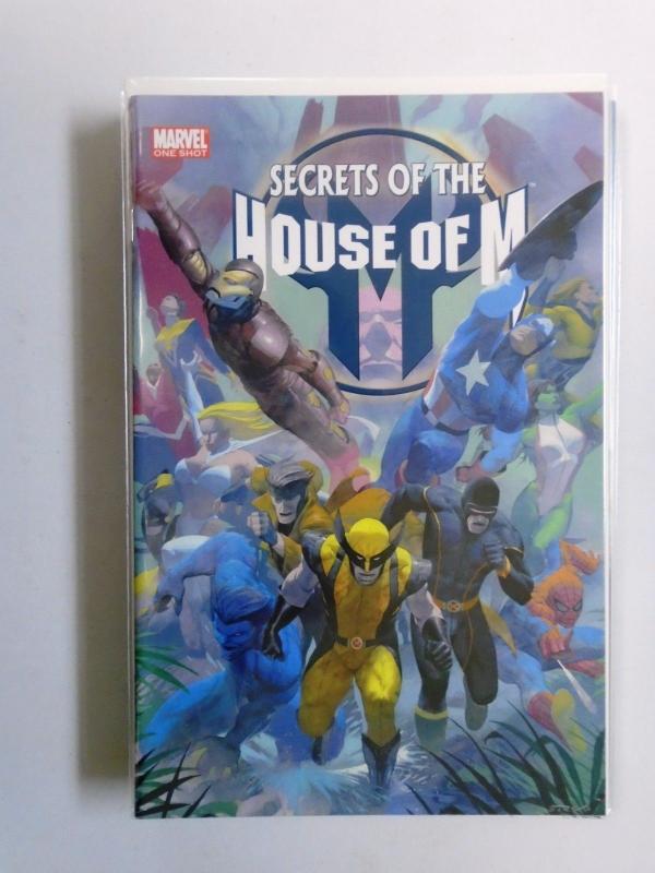 House of M (Marvel) Set:#1-8,10 Different + Secrets + Sketchbook, 8.0/VF - 2005