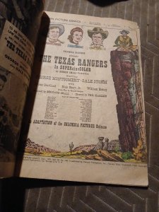 (1951) FAWCETT MOTION PICTURE COMICS #106 TEXAS RANGERS PHOTO COVERS Gale Storm