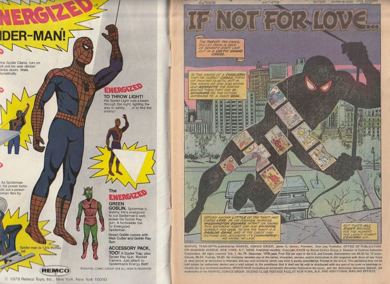 Marvel Team Up(vol. 1) # 76 Spiderman, Dr. Strange, and Ms. Marvel