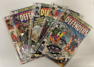 *Defenders v 1 71-80 | 10 mostly HIGH GRADE books total