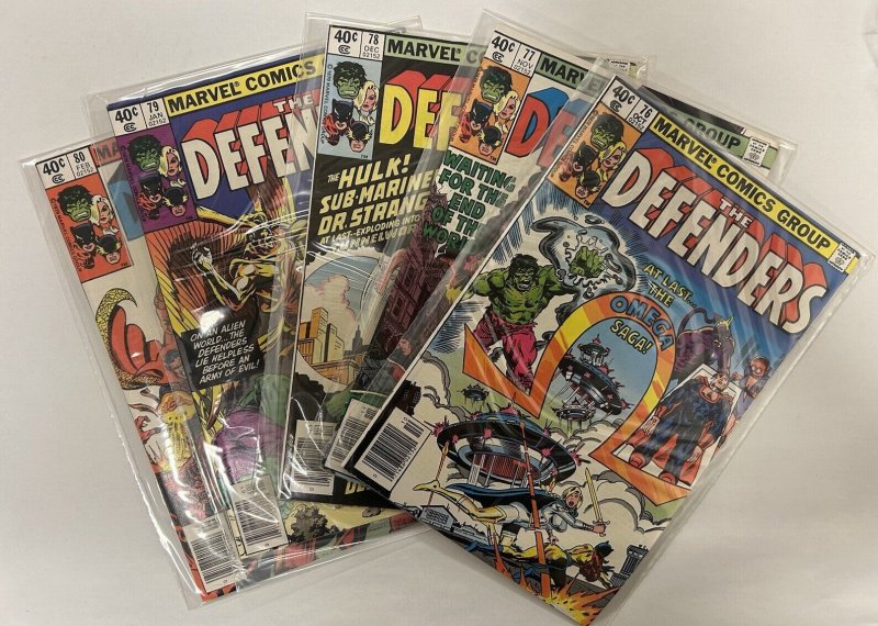 *Defenders v 1 71-80 | 10 mostly HIGH GRADE books total