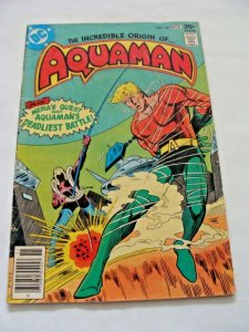 Aquaman #58 (Oct-Nov 1977, DC) Origin of Aquaman