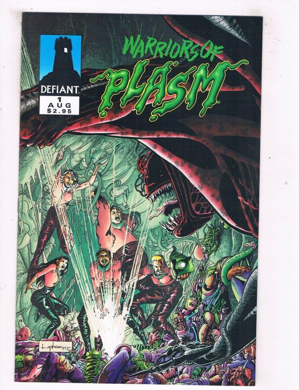 Warriors Of Plasm #1 NM Defiant Comics Modern Age Comic Book Aug 1993 DE44