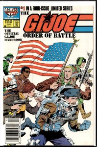 The G.I. Joe Order of Battle #1 (1986) G.I. Joe