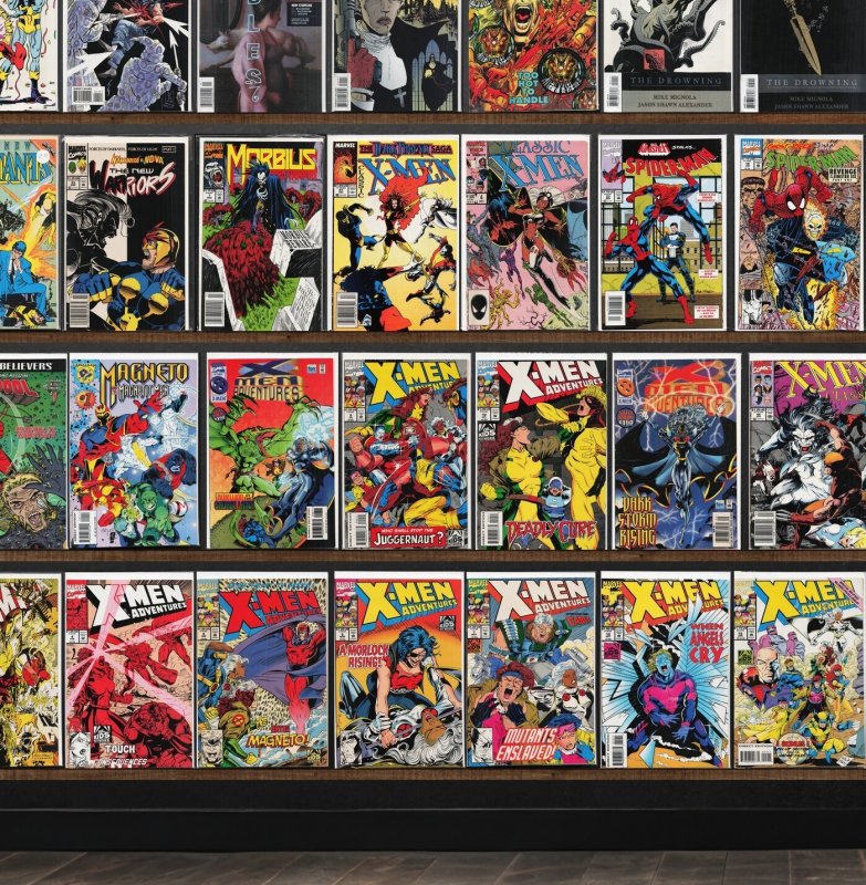 Huge Lot 140+ Comics with Batman: Gotham Knights, X-Men Classic & More!