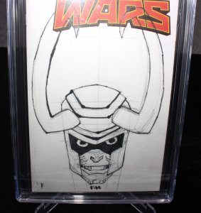 Secret Wars #1 CGC (9.2) Signed & Sketched by Frank Miller - 2021