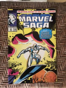 The Marvel Saga The Official History of the Marvel Universe #25 (1987)