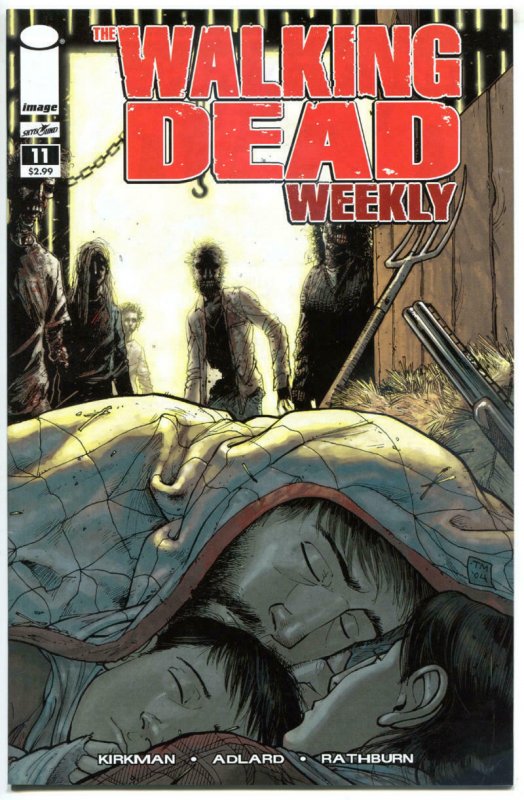 WALKING DEAD WEEKLY #11, NM, Zombies, Horror, Robert Kirkman, 2011, Brains,Flesh