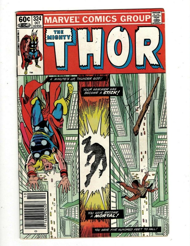 Lot of 12 Thor Comics #324 341 355 356 357 358 366 369 371 373 376 383 GB2