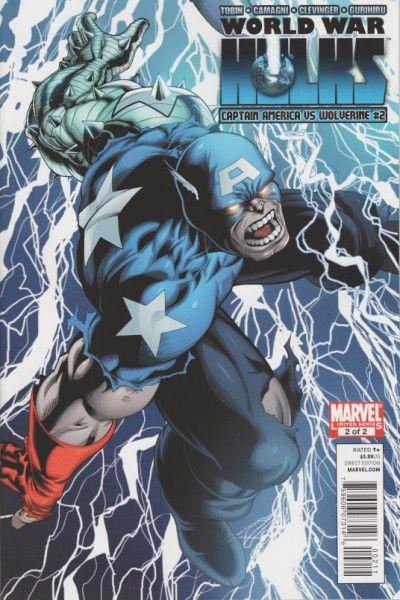 World War Hulks Captain America Vs. Wolverine #1-2 Lot