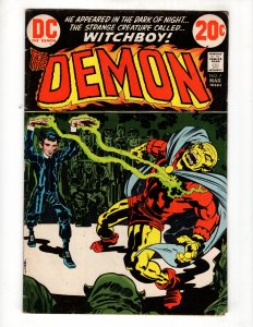 The Demon #7 (1973)  1st Appearance of KLARION! The Witchboy! / ID#747