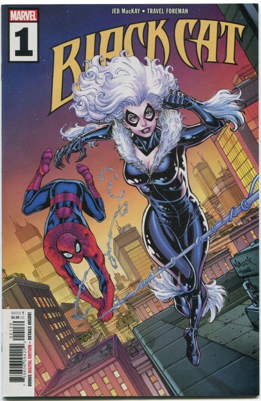 Black Cat #1 (2019) Wal-Mart Exclusive Variant Cover by Todd Nauck Marvel Comics
