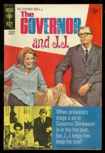 GOVERNOR AND J J #1 1970-JULIE SOMMARS-TV PHOTO COVER FN