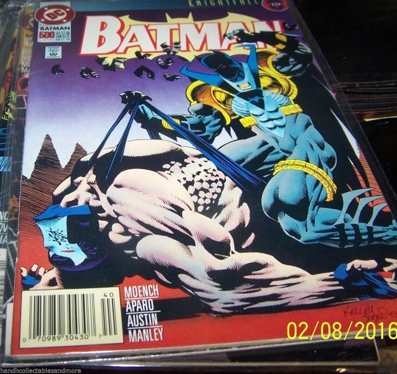 BATMAN #500  KNIGHTFALL PT19  double size issue AZRAEL BANE