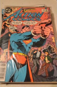 Action Comics #556 Newsstand Edition (1984) Superman